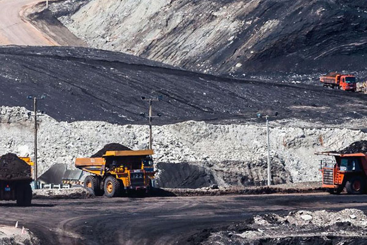 Haul trucks at an open-cast coal mine - About Gr8tex Group